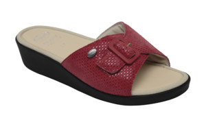 SCARPA MANGO PATENT SUEDE W RED TOMAIA IN PELLE SCAMOSCIATA STAMPA NIDO D'APE FODERA IN PELLE SOTTOPIEDE IN SIMILPELLE SUOLA PU 35 - pharmaluna