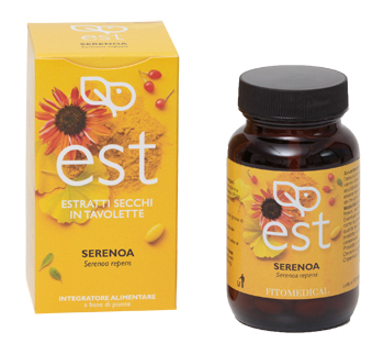 SERENOA ESTRATTO SECCO 60 TAVOLETTE - pharmaluna