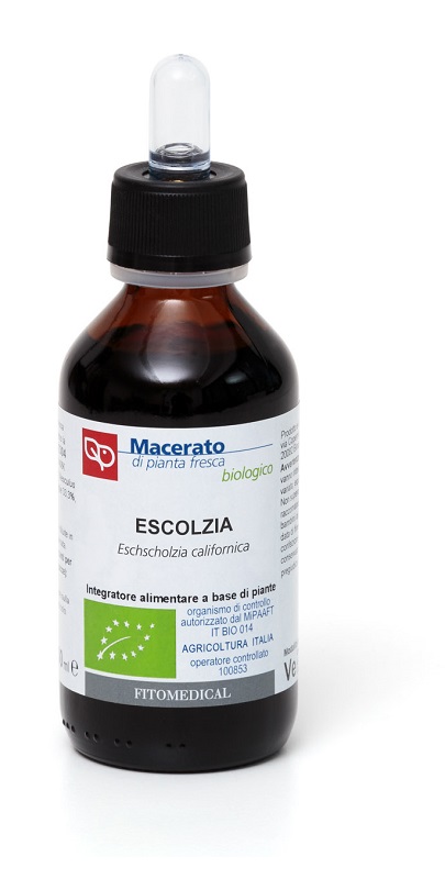 ESCOLZIA TINTURA MADRE BIO 100 ML - pharmaluna