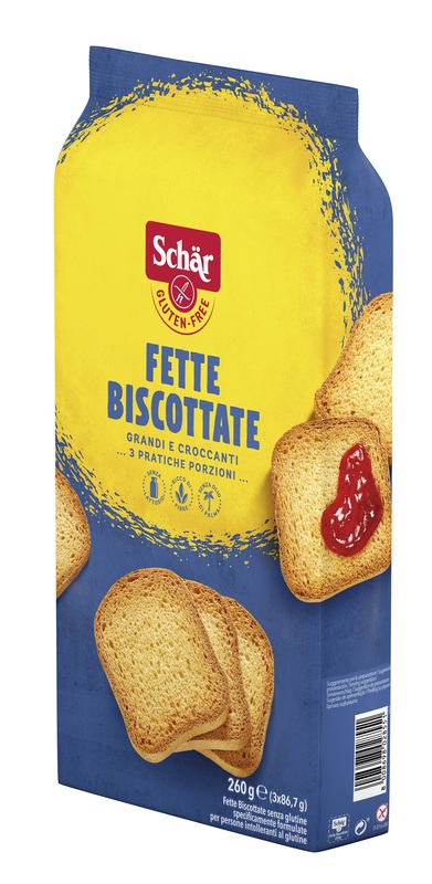 SCHAR FETTE BISCOTTATE 260 G - pharmaluna