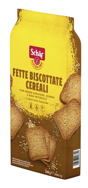 SCHAR FETTE BISCOTTATE AI CEREALI 260 G - pharmaluna