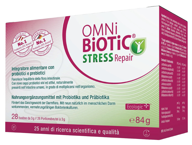 OMNI BIOTIC STRESS REPAIR 28 BUSTINE DA 3 G - pharmaluna