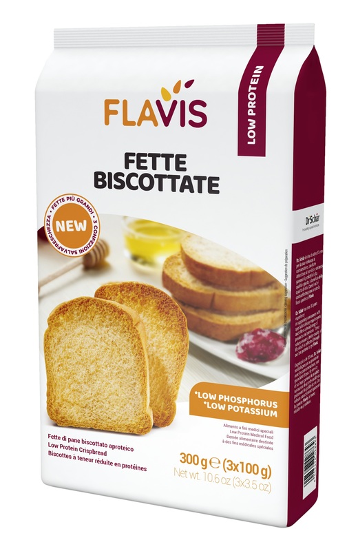 FLAVIS FETTE BISCOTTATE 300 G - pharmaluna