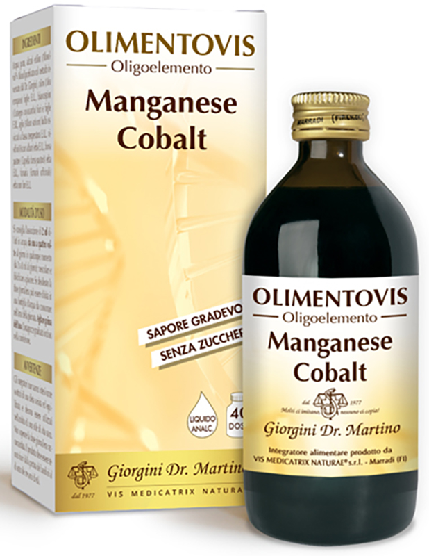 MANGANESE COBALT OLIMENTOVIS 200 ML - pharmaluna