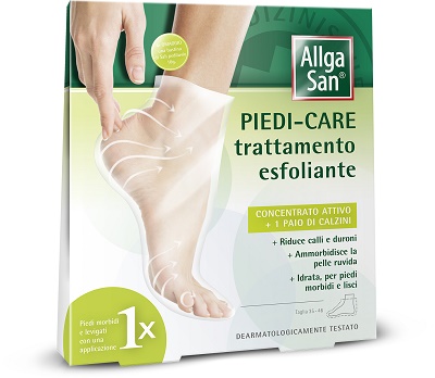 ALLGASAN PIEDI CARE TRATTAMENTO ESFOLIANTE 2 BUSTE MONODOSE - pharmaluna
