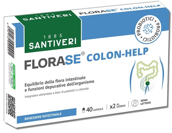 FLORASE COLON HELP 40 CAPSULE - pharmaluna