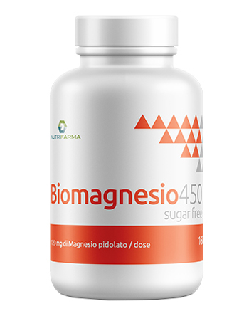 BIOMAGNESIO 450 SUGAR FREE 160 G - pharmaluna