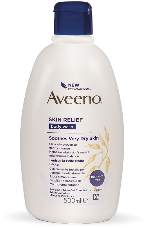 AVEENO SKIN RELIEF WASH 500 ML - pharmaluna