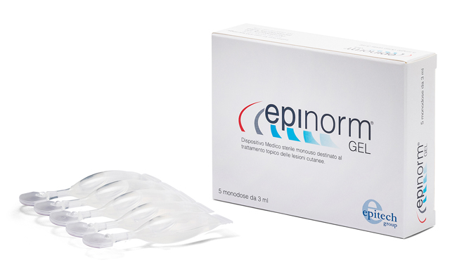 EPINORM GEL TRATTAMENTO LESIONI CUTANEE DA EPISIOTOMIA 5 MONODOSE 3 ML - pharmaluna