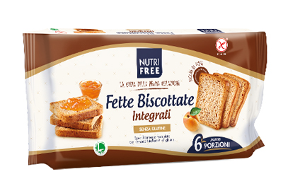 NUTRIFREE FETTE BISCOTTATE INTEGRALI 225 G - pharmaluna