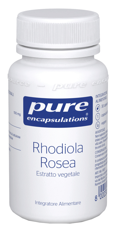 PURE ENCAPSULATIONS RHODIOLA ROSEA 30 CAPSULE - pharmaluna