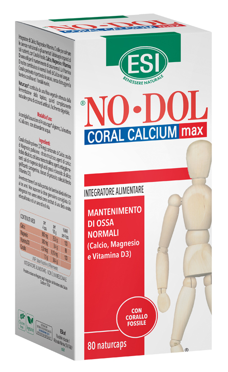 ESI NO DOL CORAL CALCIUM MAX 80 CAPSULE - pharmaluna