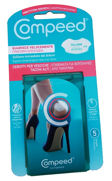 CEROTTO COMPEED VESCICHE TACCHI ALTI 5 PEZZI - pharmaluna