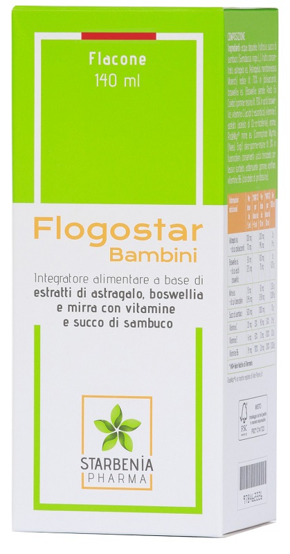 FLOGOSTAR BIMBI 140 ML - pharmaluna