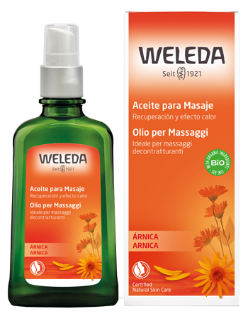 OLIO MASSAGGI ARNICA 100 ML - pharmaluna