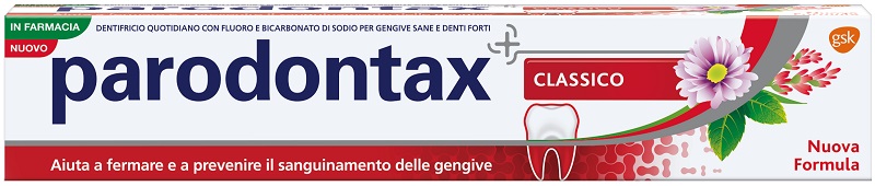 DENTIFRICIO PARODONTAX HERBAL CLASSIC 75 ML - pharmaluna