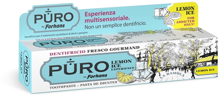 PURO DENTIFRICIO FORHANS LEMON ICE 75 ML - pharmaluna