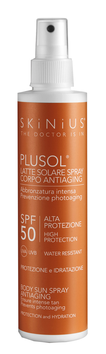 PLUSOL LATTE SOLARE SPF 50 100 ML - pharmaluna