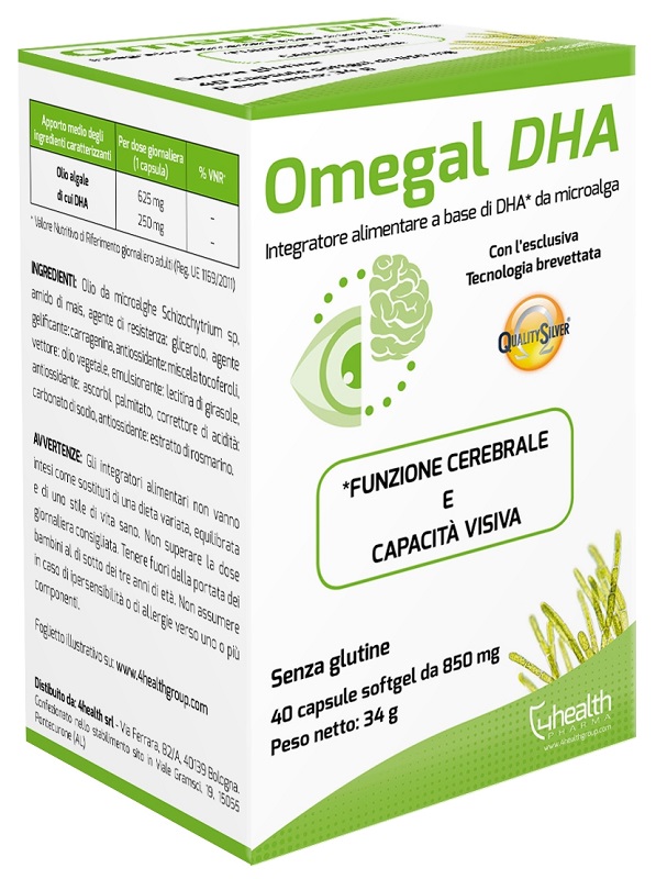 OMEGAL DHA 40 CAPSULE MOLLI - pharmaluna