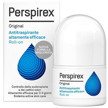 PERSPIREX ORIGINAL ANTITRASPIRANTE ROLL-ON DEODORANTE NUOVA FORMULA 20 ML - pharmaluna