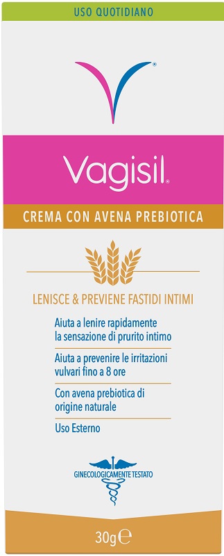 VAGISIL CREMA AVENA 30 G - pharmaluna