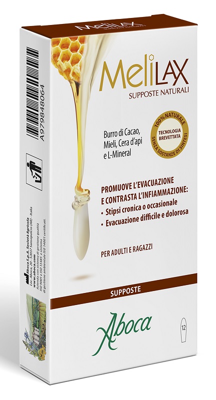 MELILAX 12 SUPPOSTE - pharmaluna