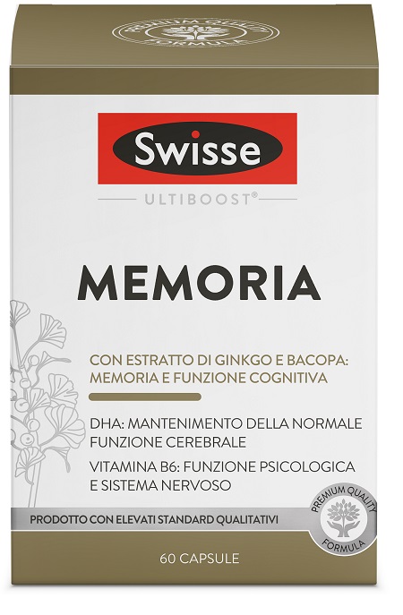 SWISSE MEMORIA 60 CAPSULE - pharmaluna
