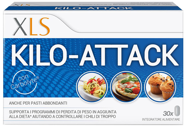 XLS KILO-ATTACK 30 COMPRESSE - pharmaluna