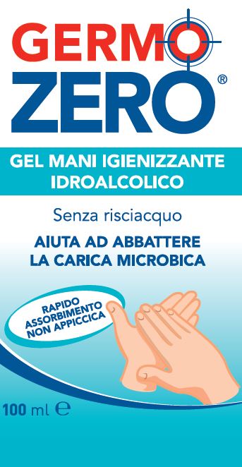 GERMOZERO GEL IGIENIZZANTE MANI 100 ML - pharmaluna