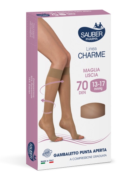 SAUBER GAMBALETTO OPEN TOE 70 DENARI MAGLIA LISCIA NEUTRO BEIGE TAGLIA 3 - pharmaluna
