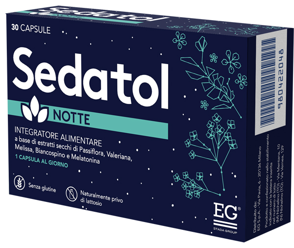 SEDATOL NOTTE 30 CAPSULE - pharmaluna