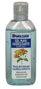 DUALSAN GEL MANI IGIENIZZANTE ALCOOL 62% 100 ML - pharmaluna