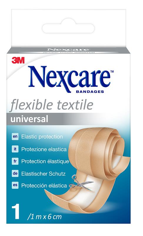 CEROTTO STRISCIA 3M NEXCARE TEXTILE N041B M1X6CM - pharmaluna