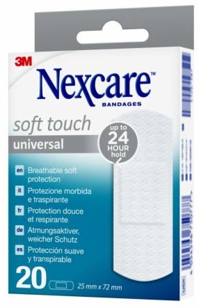 CEROTTO PREPARATO NEXCARE SOFT N0520NS-1 25X72MM - pharmaluna