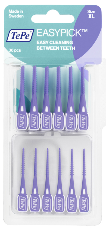 TEPE EASYPICK XL VIOLA 36 PEZZI - pharmaluna