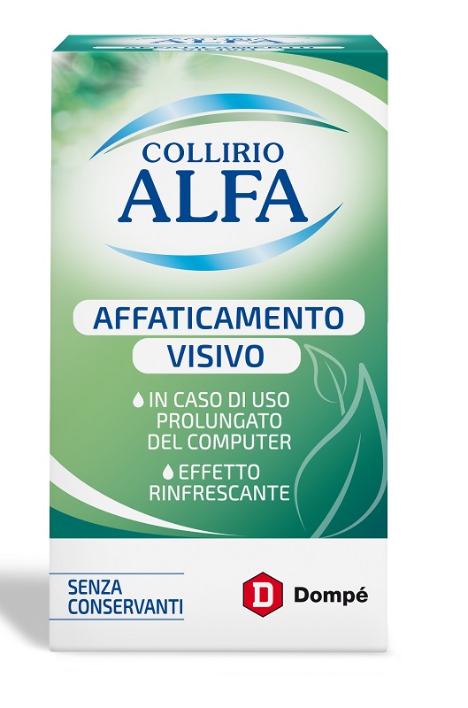 COLLIRIO ALFA AFFATICAMENTO VISIVO 10 ML - pharmaluna
