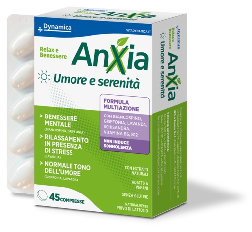 DYNAMICA ANXIA UMORE E SERENITA' 45 COMPRESSE - pharmaluna