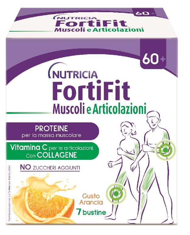 FORTIFIT MUSCOLI&ARTICOLAZIONI ARANCIA 7 BUSTINE - pharmaluna