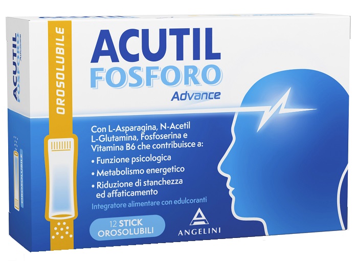 ACUTIL FOSFORO ADVANCE 12 STICK OROSOLUBILI - pharmaluna