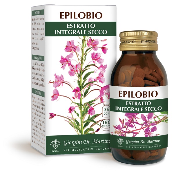 EPILOBIO ESTRATTO INTEGRALE SECCO 90 G 180 PASTIGLIE - pharmaluna