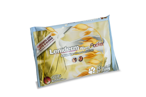 LENIDERM WIPES POCKET 20 PEZZI - pharmaluna