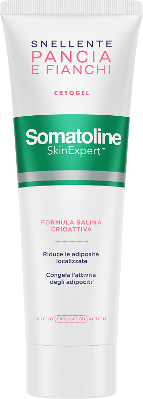 SOMATOLINE SKIN EXPERT SNELLENTE PANCIA FIANCHI CRYOGEL 250 ML - pharmaluna