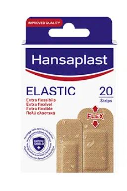 HANSAPLAST ELASTIC/FABRIC 20 STRIPS ASSORTITI - pharmaluna