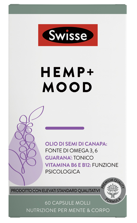 SWISSE HEMP+ MOOD 60 CAPSULE - pharmaluna