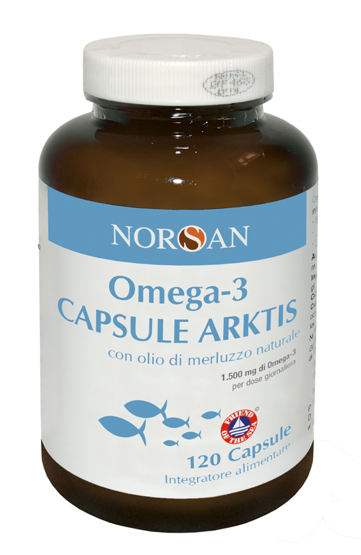 NORSAN OMEGA 3 ARKTIS 120 CAPSULE - pharmaluna