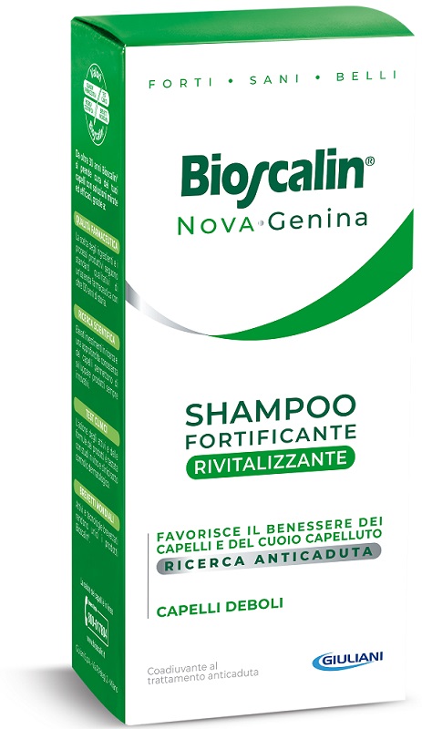 BIOSCALIN NOVA GENINA SHAMPOO RIVITALIZZANTE 400 ML MAXI SIZE - pharmaluna
