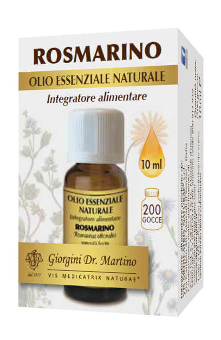 ROSMARINO OLIO ESSENZIALE NATURALE 10 ML - pharmaluna
