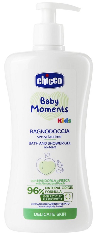 CHICCO BABY MOMENTS BAGNODOCCIA KIDS 500 ML - pharmaluna