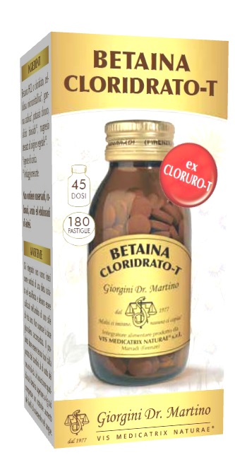 BETAINA CLORIDRATO-T 180 PASTIGLIE - pharmaluna