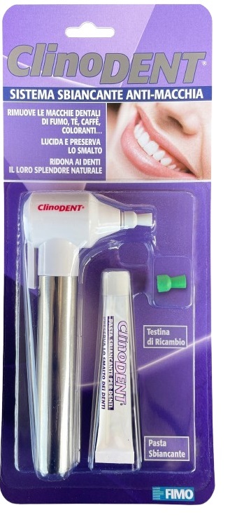 CLINODENT SISTEMA SBIANCANTE ANTIMACCHIA - pharmaluna